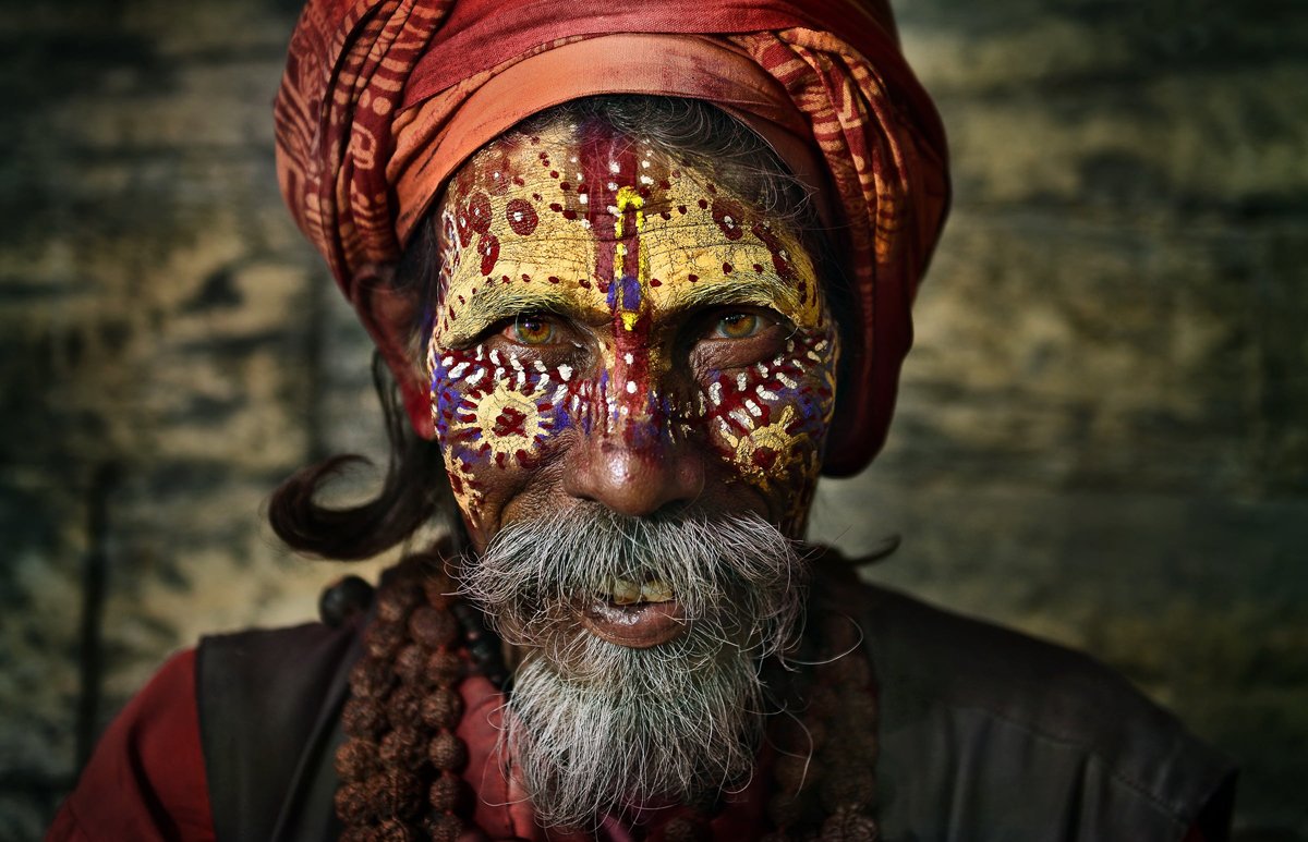 Shadu in Pashupatinath temple, Kathmandu